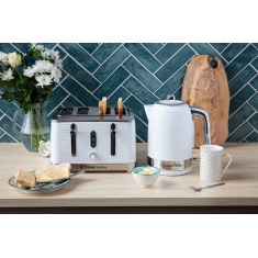 Russell Hobbs 24380 Inspire 4 Slice Toaster - White