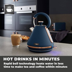 Tower T10044MNB Cavaletto 1.7L Kettle- Midnight Blue