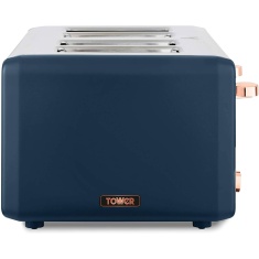 Tower T20051Mnb Cavaletto 4 Slice Toaster - Midnight Blue