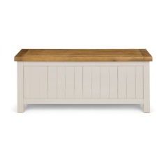 Julian Bowen Aspen Storage Bench - Grey Wash