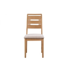 Julian Bowen Curve Oak Dining Chair