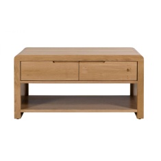 Julian Bowen Curve Oak Coffee Table