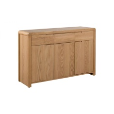 Julian Bowen Curve Oak Sideboard