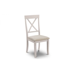 Julian Bowen Davenport Elephant Grey Dining Chair