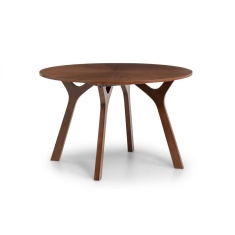 Julian Bowen Huxley 120cm Dining Table - Walnut