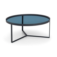 Julian Bowen Loft Coffee Table - Smoked Glass