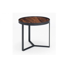 Julian Bowen Loft Lamp Table - Walnut