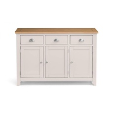 Julian Bowen Richmond Sideboard - Elephant Grey/Pale Oak