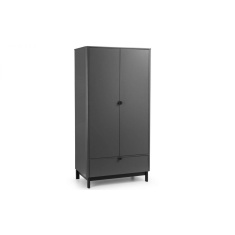 Julian Bowen Chloe 2 Door 1 Drawer Wardrobe