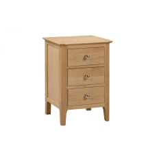 Julian Bowen Cotswold 3 Drawer Bedside