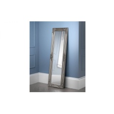 Julian Bowen Palais Pewter Dress Mirror