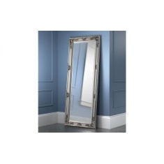 Julian Bowen Palais Pewter Lean-To Dress Mirror