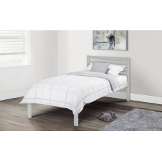 Julian Bowen Slocum Single Bed Light Grey