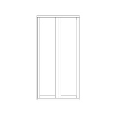 Wiemann Cambridge 2 Door Wardrobe