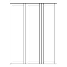 Wiemann Cambridge 3 Door Wardrobe