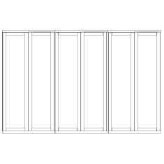 Wiemann Cambridge 6 Door Wardrobe