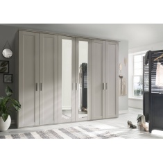 Wiemann Cambridge 6 Door 2 Mirrored Door Wardrobe Wiemann Cambridge 6 Door 2 Mirrored Door Wardrobe