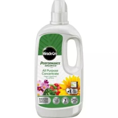 Miracle-Gro Performance Organics All Purpose Concentrated Liquid Plant Food - 800ml