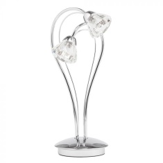 BHS Marianne Table Lamp - Chrome/Clear BHS Marianne Table Lamp - Chrome/Clear