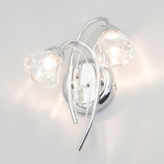 BHS Marianne Wall Light Chrome