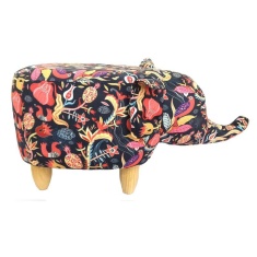 Balarama The Flower Elephant Footstool