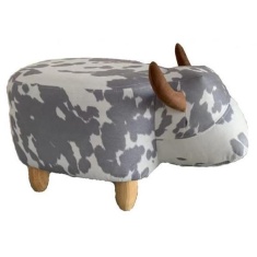 Moonlight The Dappled Cow Footstool