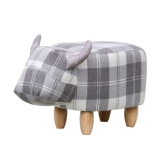 Maisie The Tartan Cow Footstool Maisie The Tartan Cow Footstool