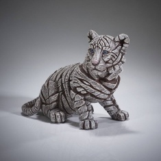 Edge Siberian Tiger Cub Sculpture