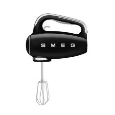 Smeg HMF01BLUK 50's Style Retro 250W Hand Mixer - Black