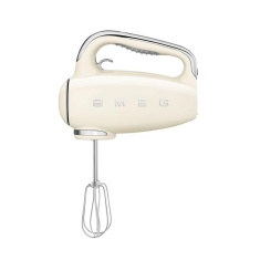 Smeg HMF01CRUK 50's Style Retro 250W Hand Mixer - Cream Smeg HMF01CRUK 50's Style Retro 250W Hand Mixer - Cream