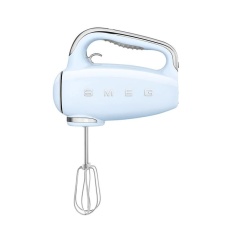 Smeg HMF01PBUK 50's Style Retro 250W Hand Mixer - Pastel Blue Smeg HMF01PBUK 50's Style Retro 250W Hand Mixer - Pastel Blue
