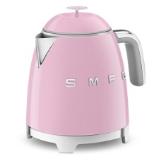 Smeg KLF05PKUK 50's Style Retro 0.8L Mini Kettle - Pink
