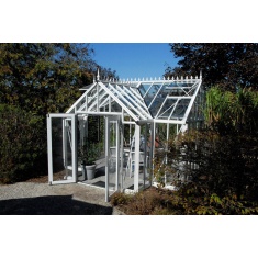 Janssens Eos Royal T-Model 180/40 Tempered Glass Greenhouse 13ft x 13ft