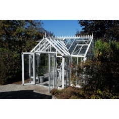 Janssens Eos Royal T-Model 180/40 Tempered Glass 13ft Wide Greenhouse