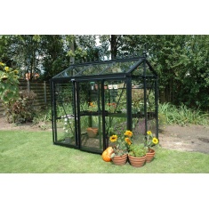 Janssens Helios Urban Victorian 180/25 Tempered Glass Greenhouse 5ft x 8ft