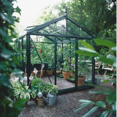 Janssens Helios Senior Victorian 180/25 Tempered Glass Greenhouse