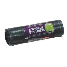 Bosmere Wheelie Bin Liners - 240L x6 Bosmere Wheelie Bin Liners - 240L x6