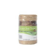 Tildenet Biodegradable Jute Twine - Brown, 110m