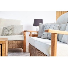 Daro Alexandra Natural Wash Lounging Chair