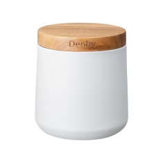 Denby White Storage Canisters Set of 3