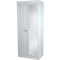 Nocton 182cm Tall 74cm Wide Mirror Wardrobe