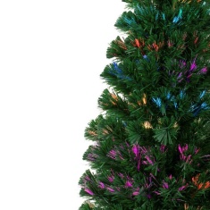 Burtley Fibre Optic Star Top Artificial Christmas Tree
