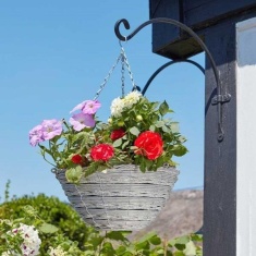 Smart Garden 14' Monza Faux Rattan Basket Smart Garden 14' Monza Faux Rattan Basket