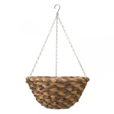 Smart Garden 14' Earth Braid Faux Rattan Basket Smart Garden 14' Earth Braid Faux Rattan Basket