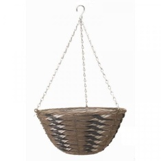 Smart Garden 14' Kikuyu Faux Rattan Basket Smart Garden 14' Kikuyu Faux Rattan Basket