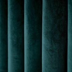 Helena Springfield Escala Velvet Curtains - Teal
