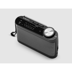 Roberts Classic 9993 3-Band Portable Radio - Black