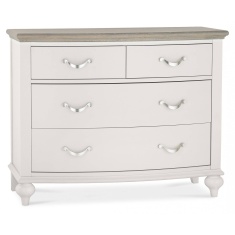 Montreal Grey Washed Oak & Soft Grey 2+2 Drawer Chest