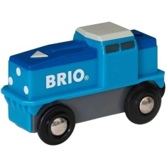 Brio World - 33130 Cargo Battery Engine - Blue