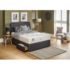 Relyon Dreamworld Coniston Natural Wool 2200 Mattress & Divan Set